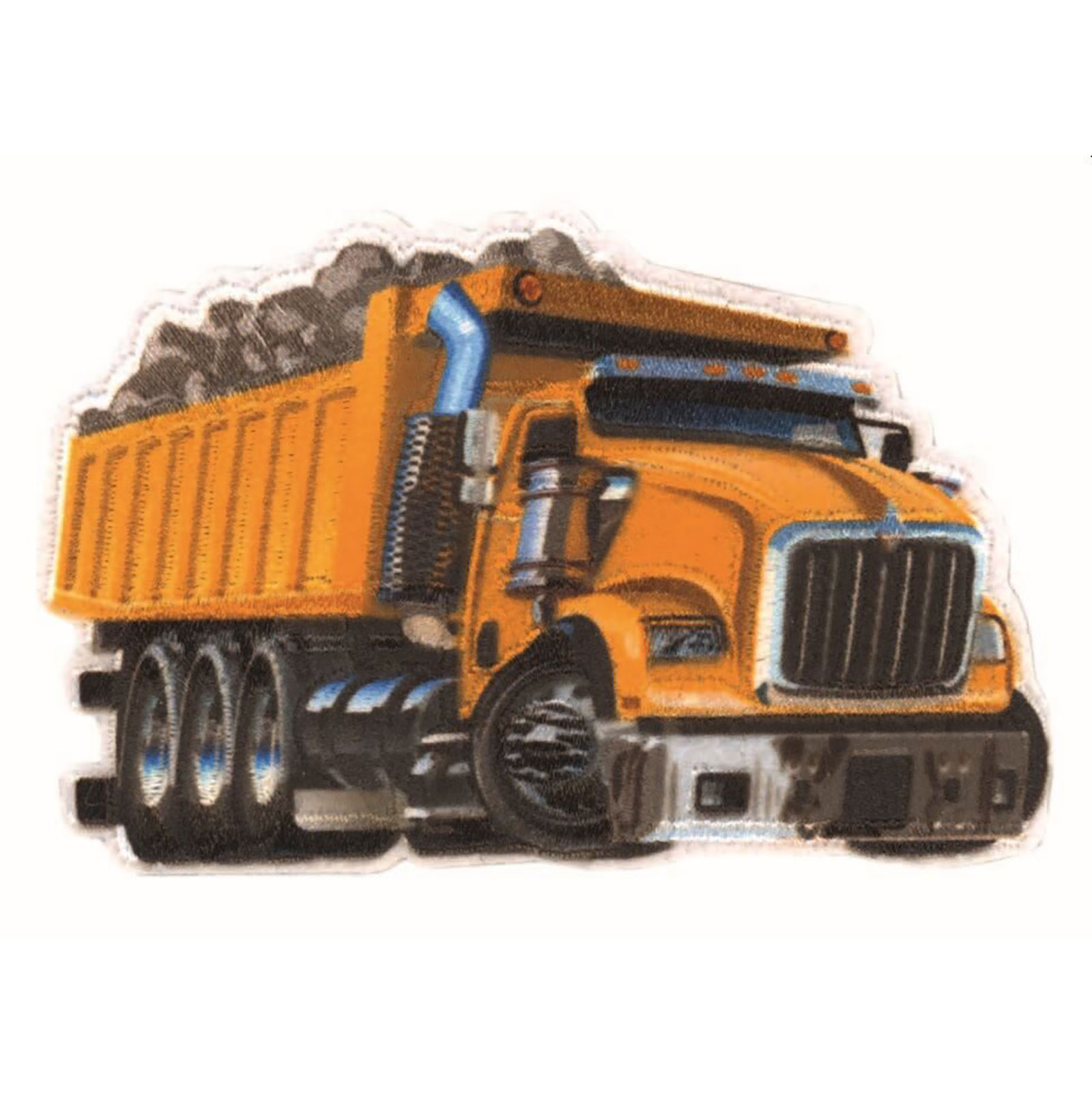 Prym 923239 Applicatie Truck opstrijkbaar/zelfklevend oranje - Kaart