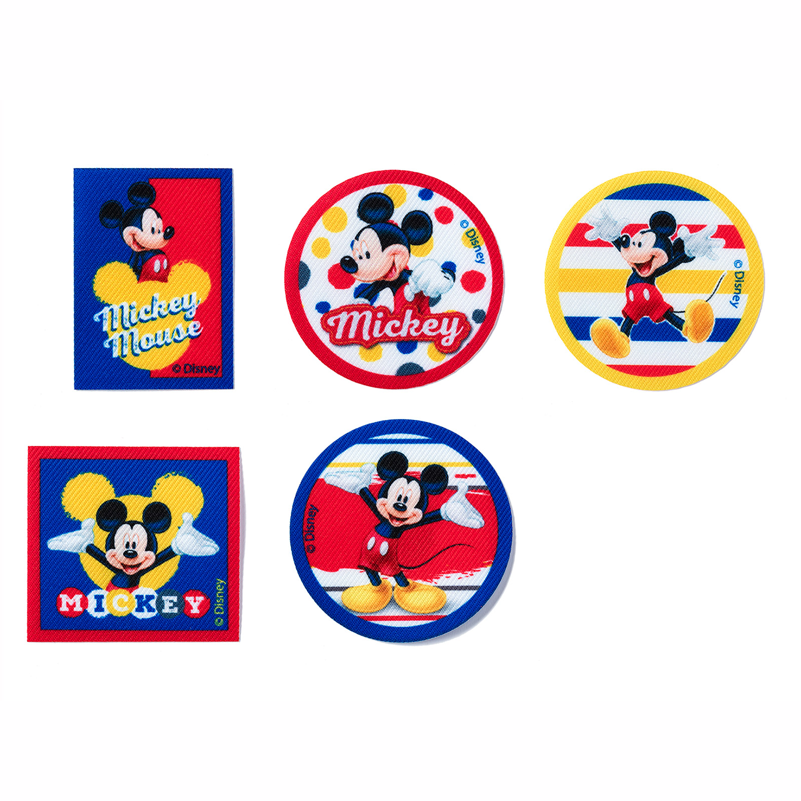 Prym 925182 Applicatie gedrukt Mickey Clubhouse ass. - Kaart