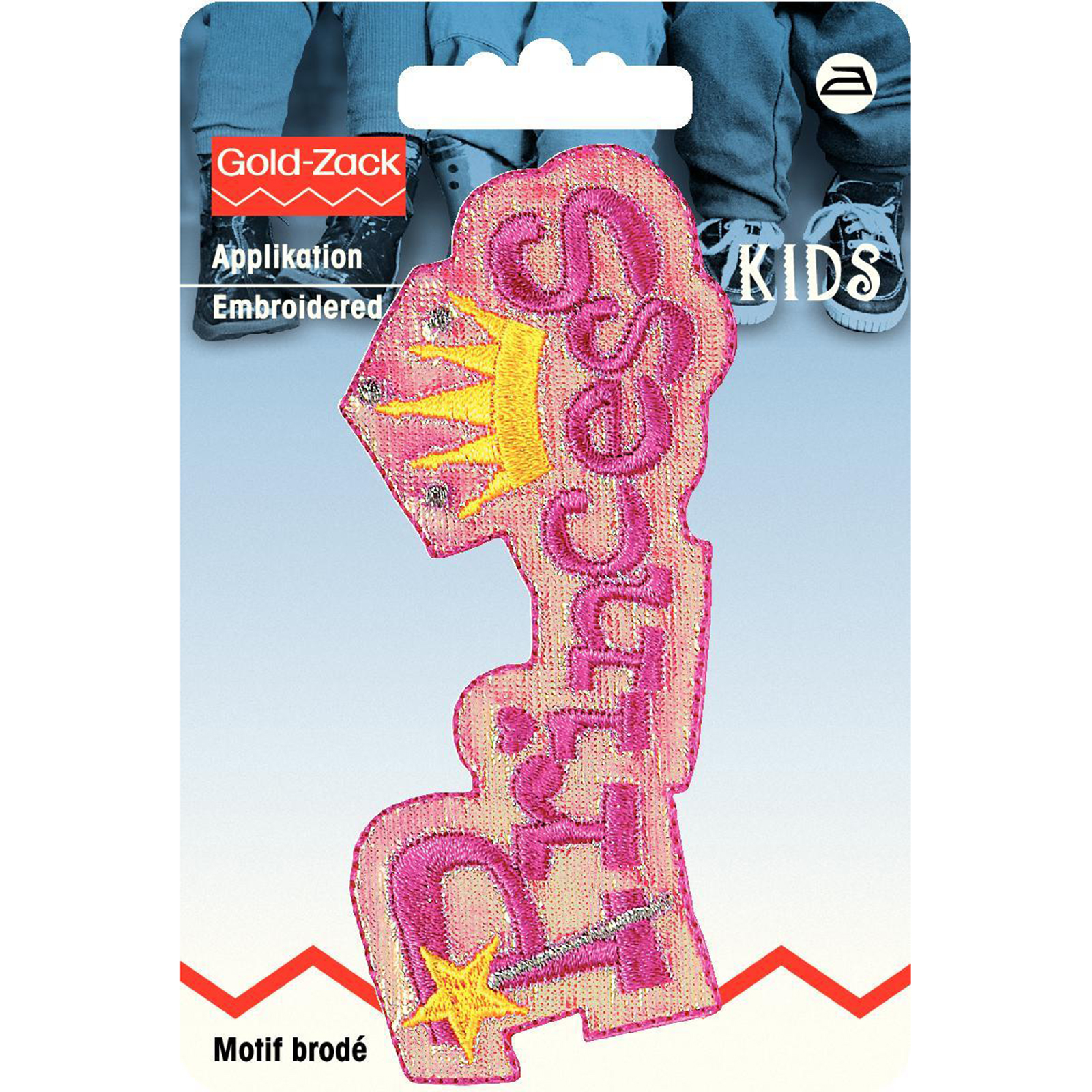 Prym 925331 Applicatie Princes roze - Kaart