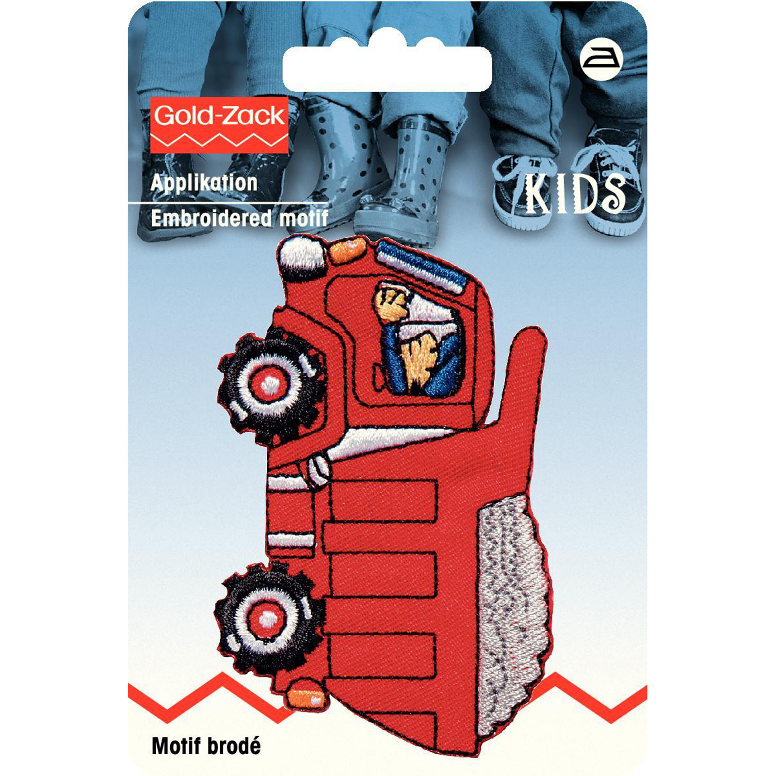 Prym 925360 Applicatie Vrachtwagen rood - Kaart