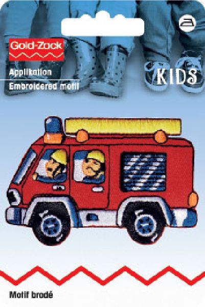Prym 925361 Applicatie Brandweerauto rood - Kaart