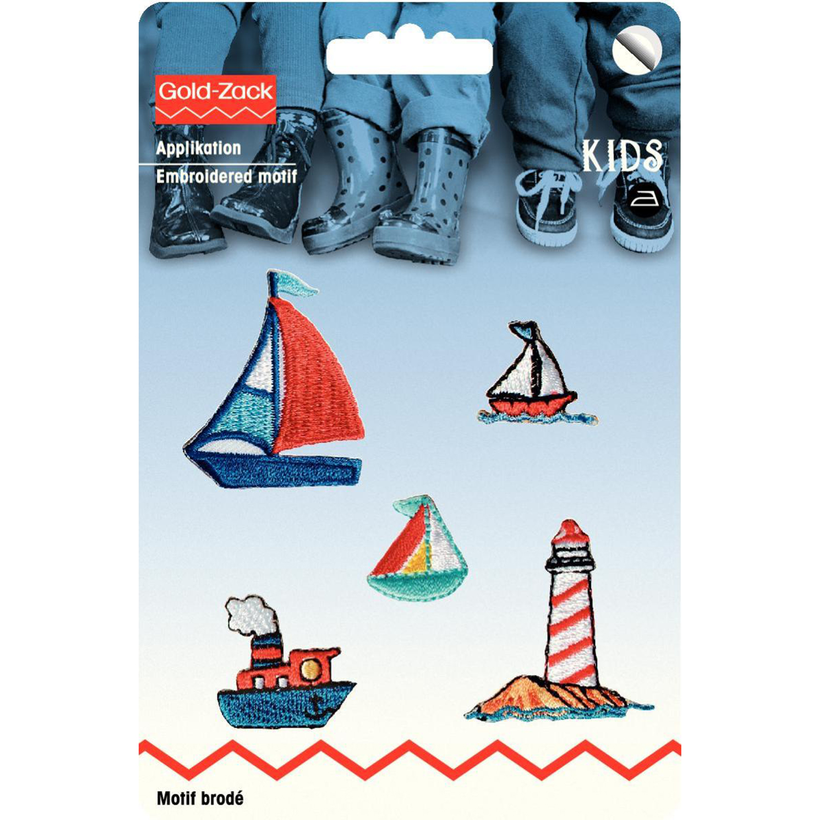 Prym 925382 Applicatie zelfklevend/opstrijkbaar Schepen - Kaart