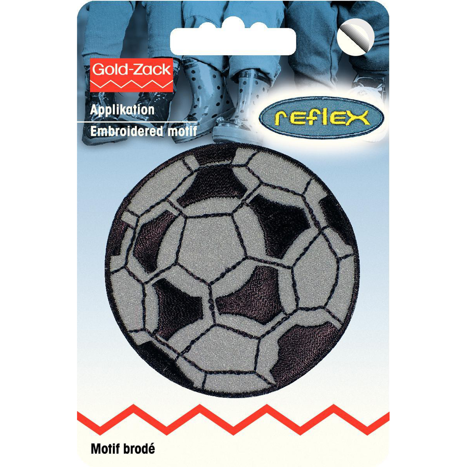 Prym 925507 Applicatie zelfklevend/opstrijkbaar voetbal - Kaart