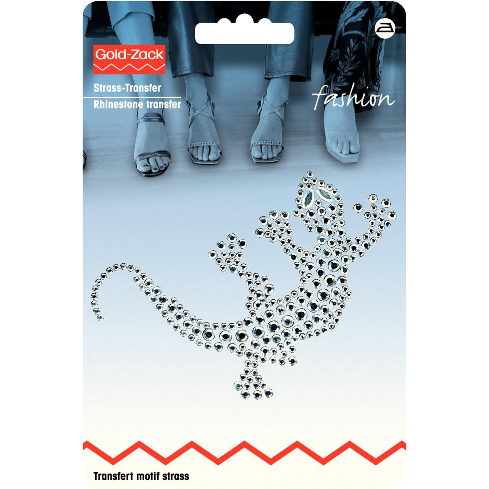 Prym 926261 Strass-Transfer Hagedis zilver - Kaart