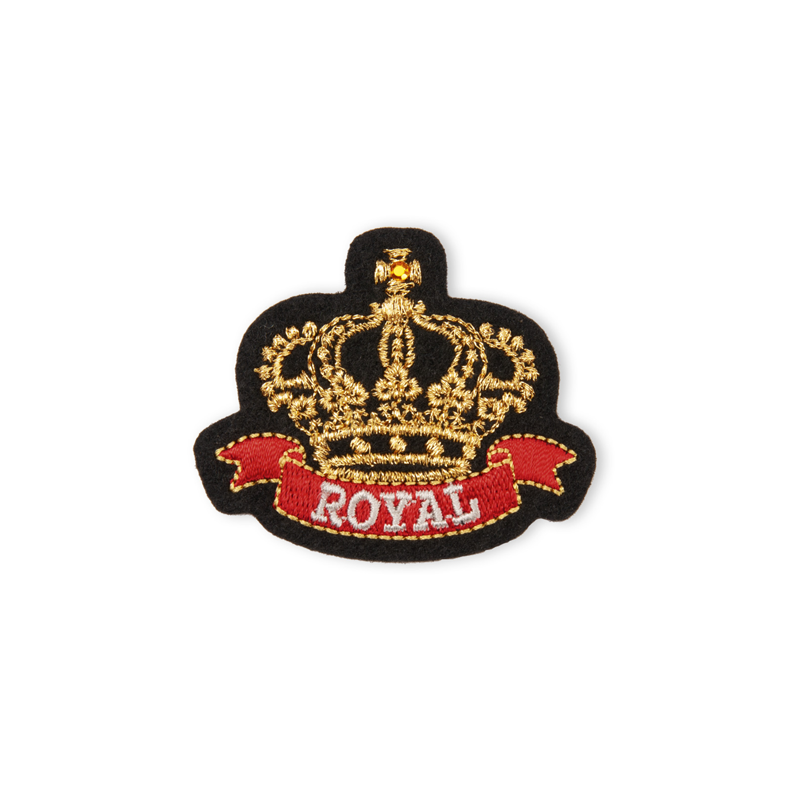 Prym 926678 Applicatie Kroon ROYAL zwart/rood/goud - Kaart