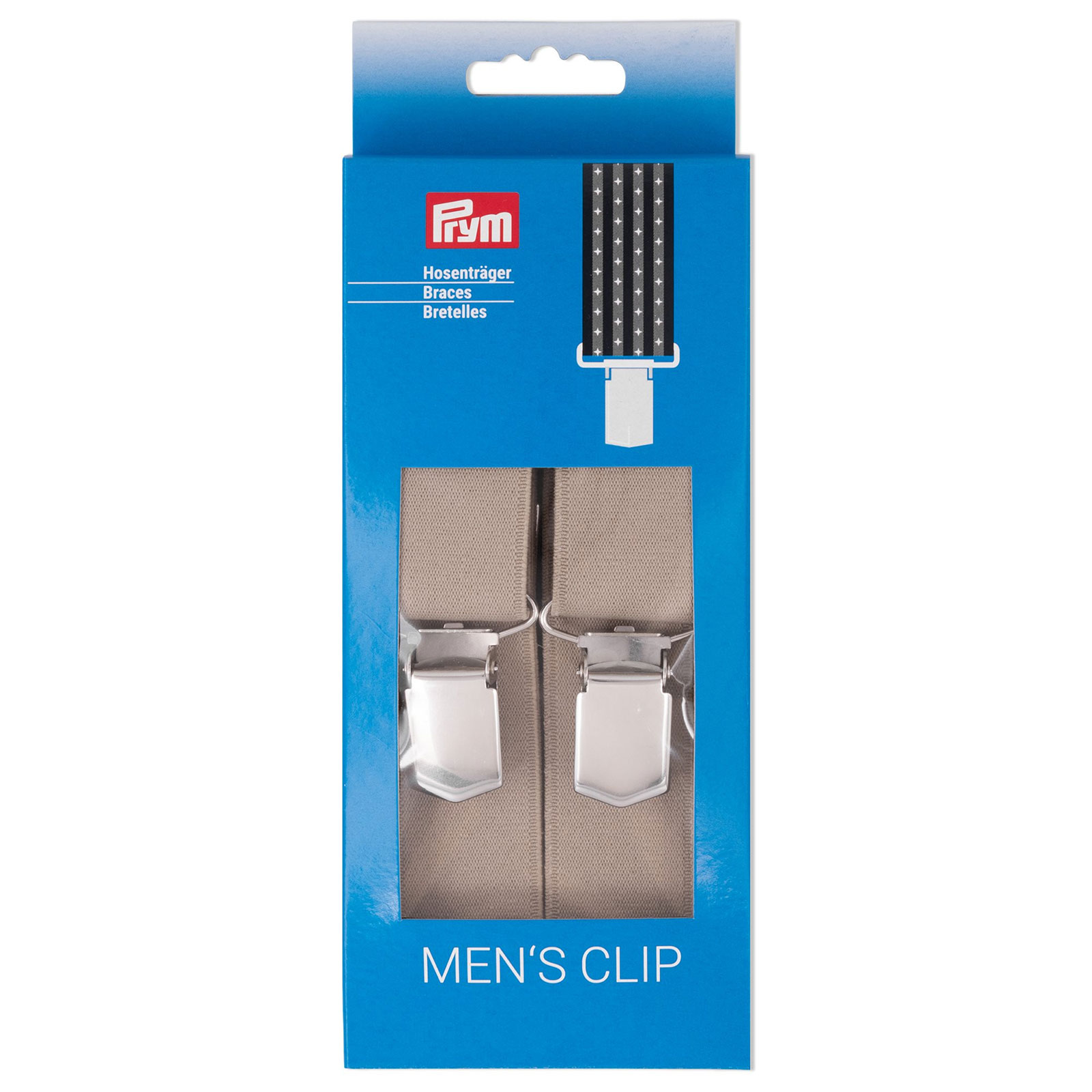 Prym 944181 bretels 30mm 120cm effen beige 1 stuk - Kaart