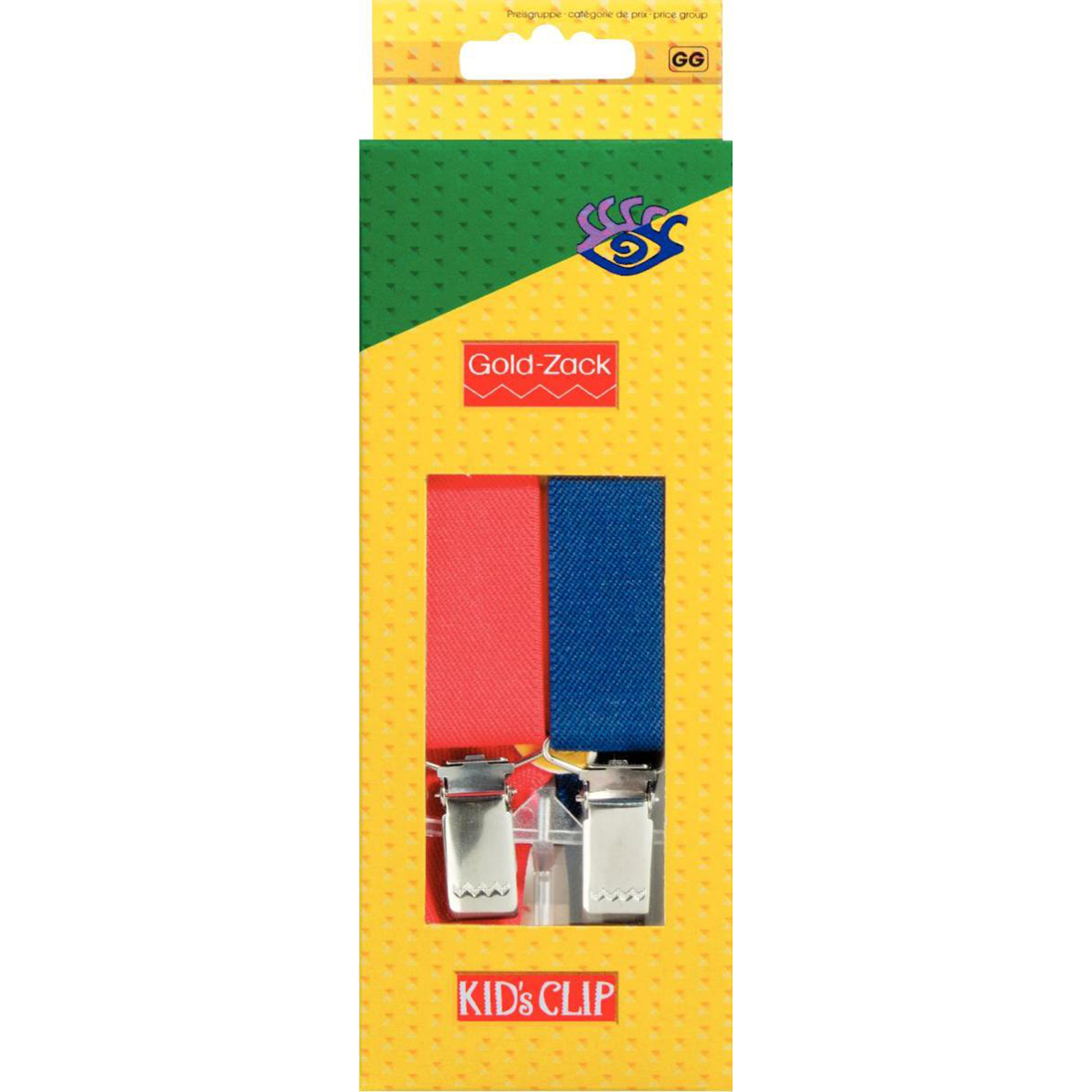 Prym 944630 Kid's Clip 70 cm 25 mm marine/rood/groen - Kaart