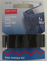 Prym 955181 Band-elastiek sterk 18 mm zwart - Kaart