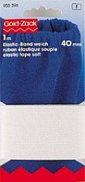Prym 955396 Band-elastiek zacht 40 mm wit - Kaart