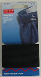 Prym 955397 Band-elastiek zacht 40 mm zwart - Kaart