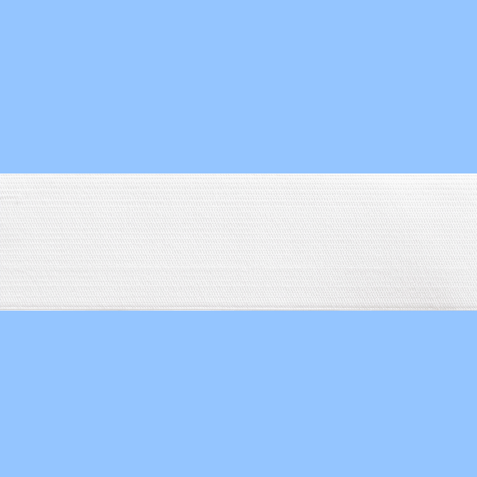 Prym 955411 Elastische band zacht 35 mm  wit - Meter