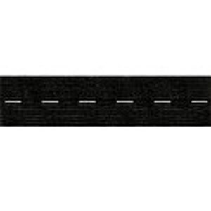 Prym 956250 Knoopsgatenelastiek los geweven 25 mm zwart - Meter