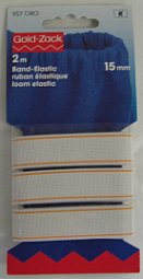 Prym 957080 Band-elastiek extra zacht 15 mm wit - Kaart