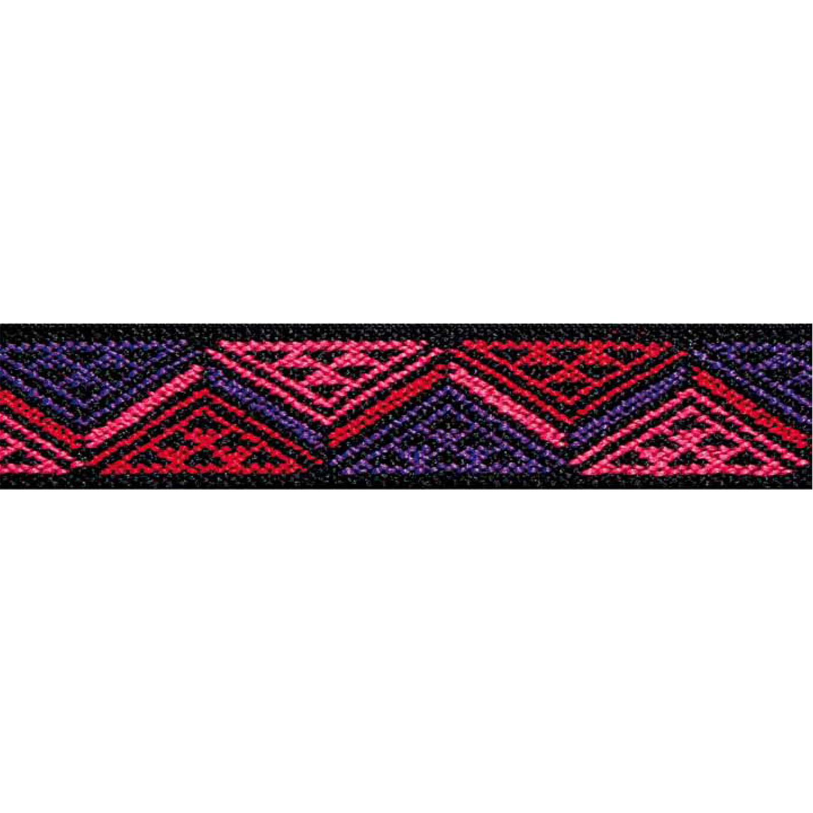 Prym 957453 Elastiek Color 25 mm driehoek fuchsia - Meter