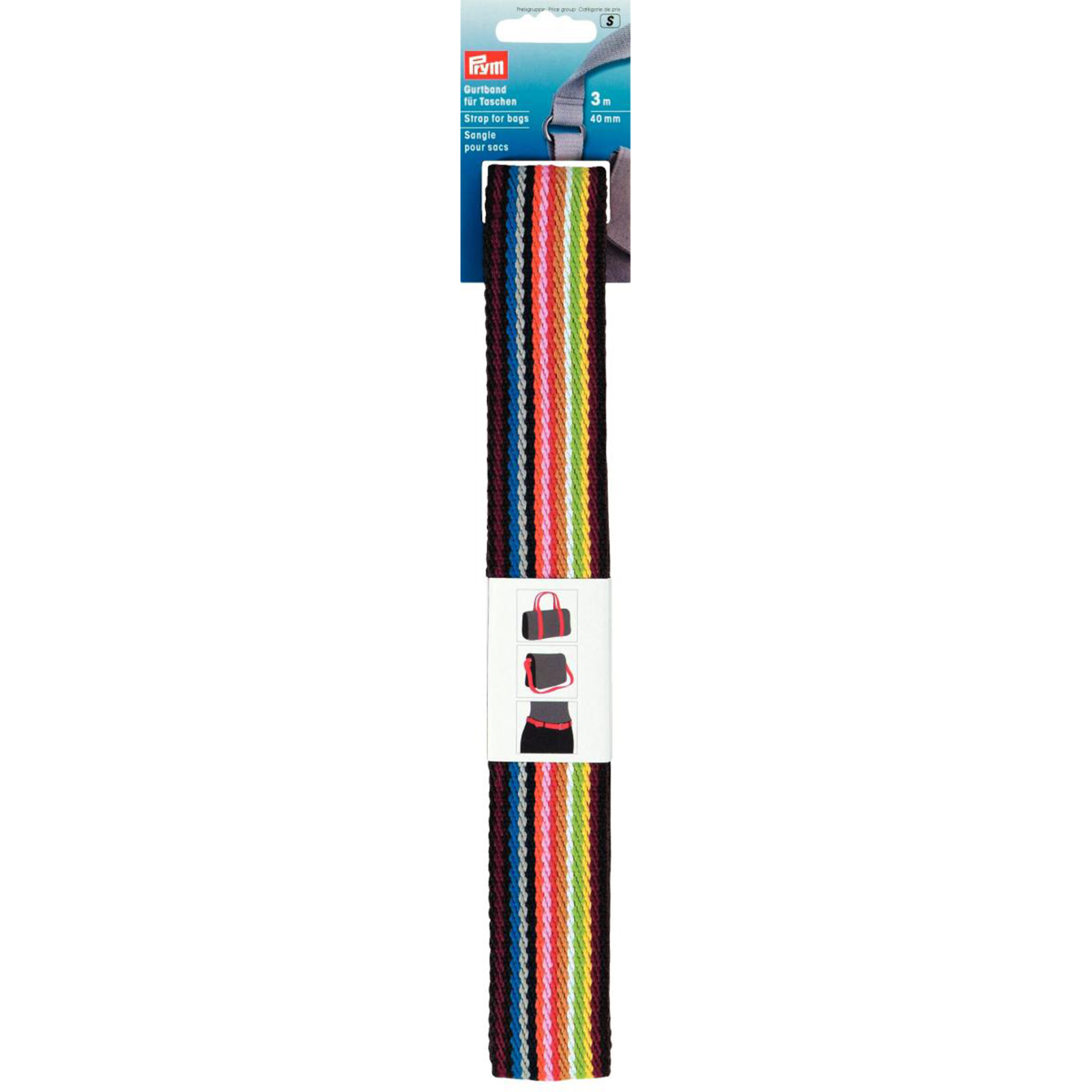 Prym 965204 Riem voor tassen 40 mm bont - Kaart