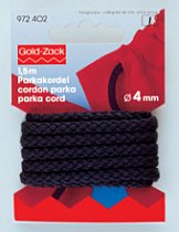 Prym 972402 Anorak- en parkakoord 4 mm marine - Kaart