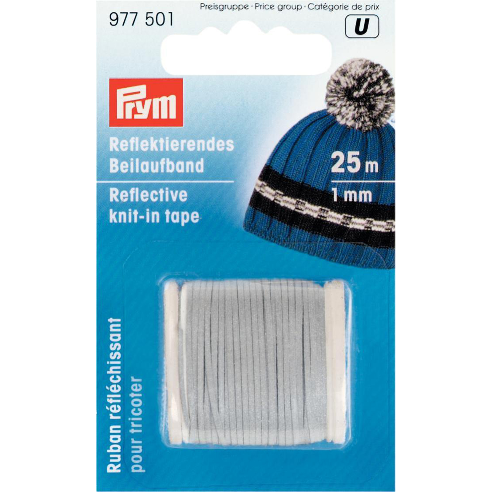 Prym 977501 Reflecterend meeloopband 1,0 mm - Kaart