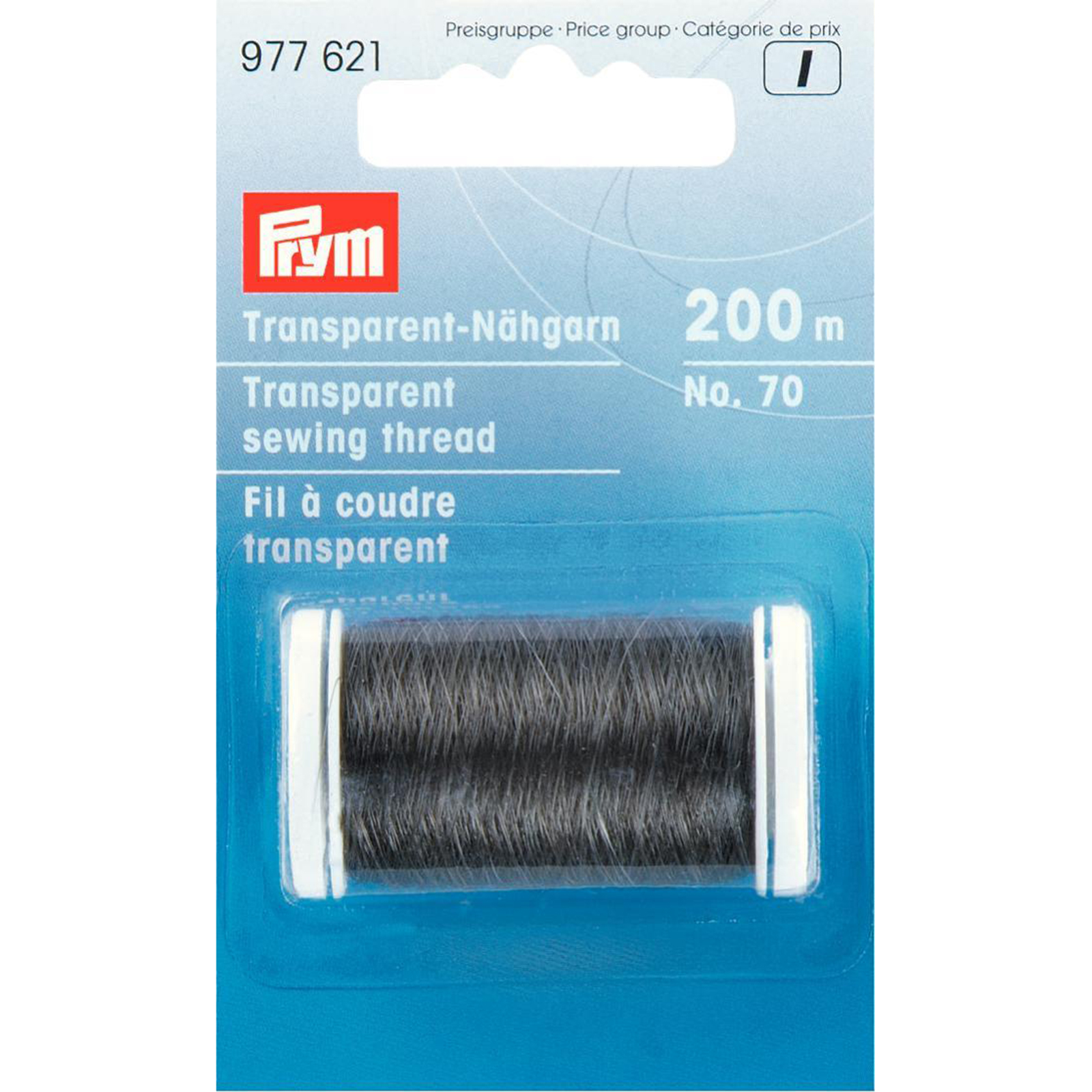 Prym 977621 Transparant naaigaren donker - Kaart