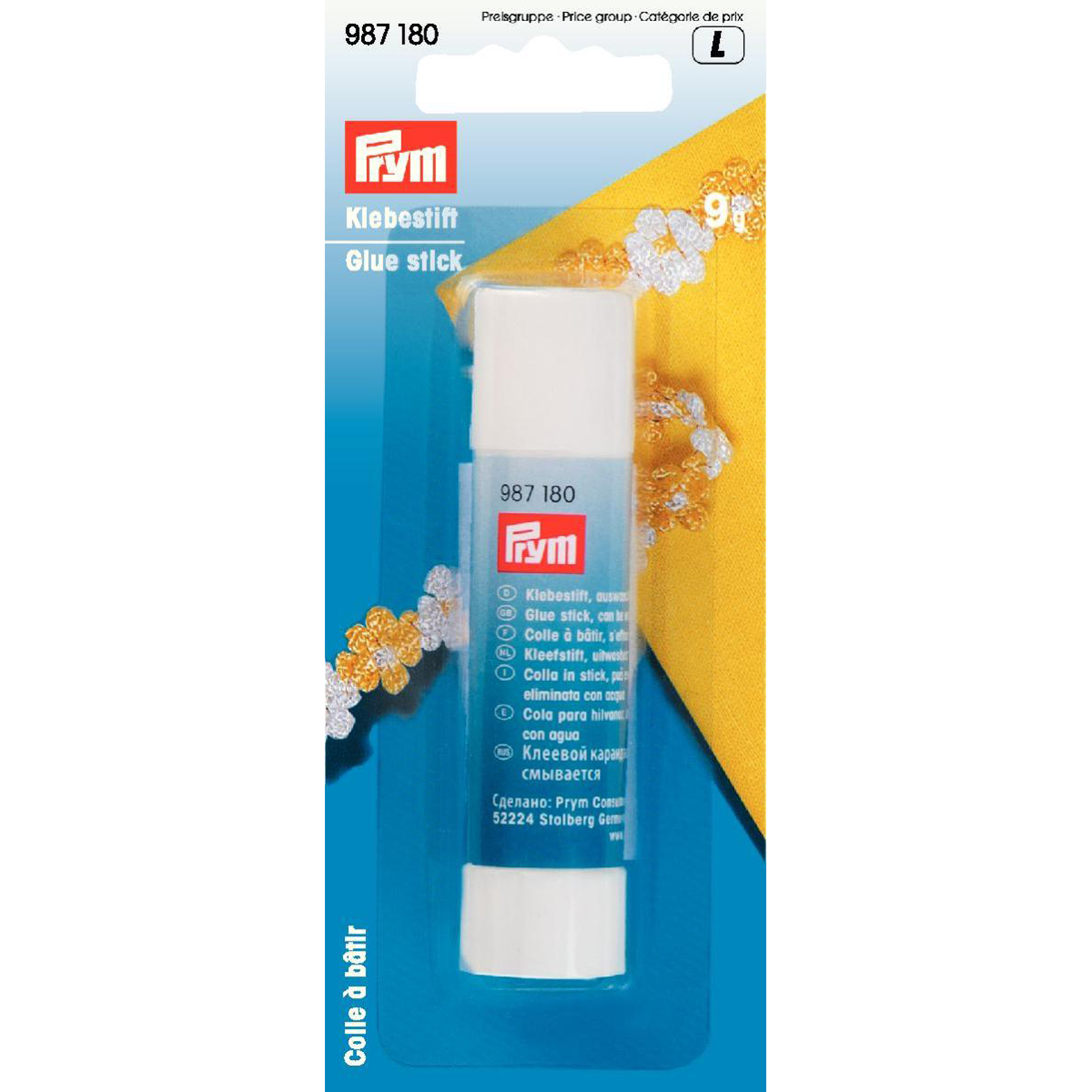 Prym 987180 Kleefstift - Kaart