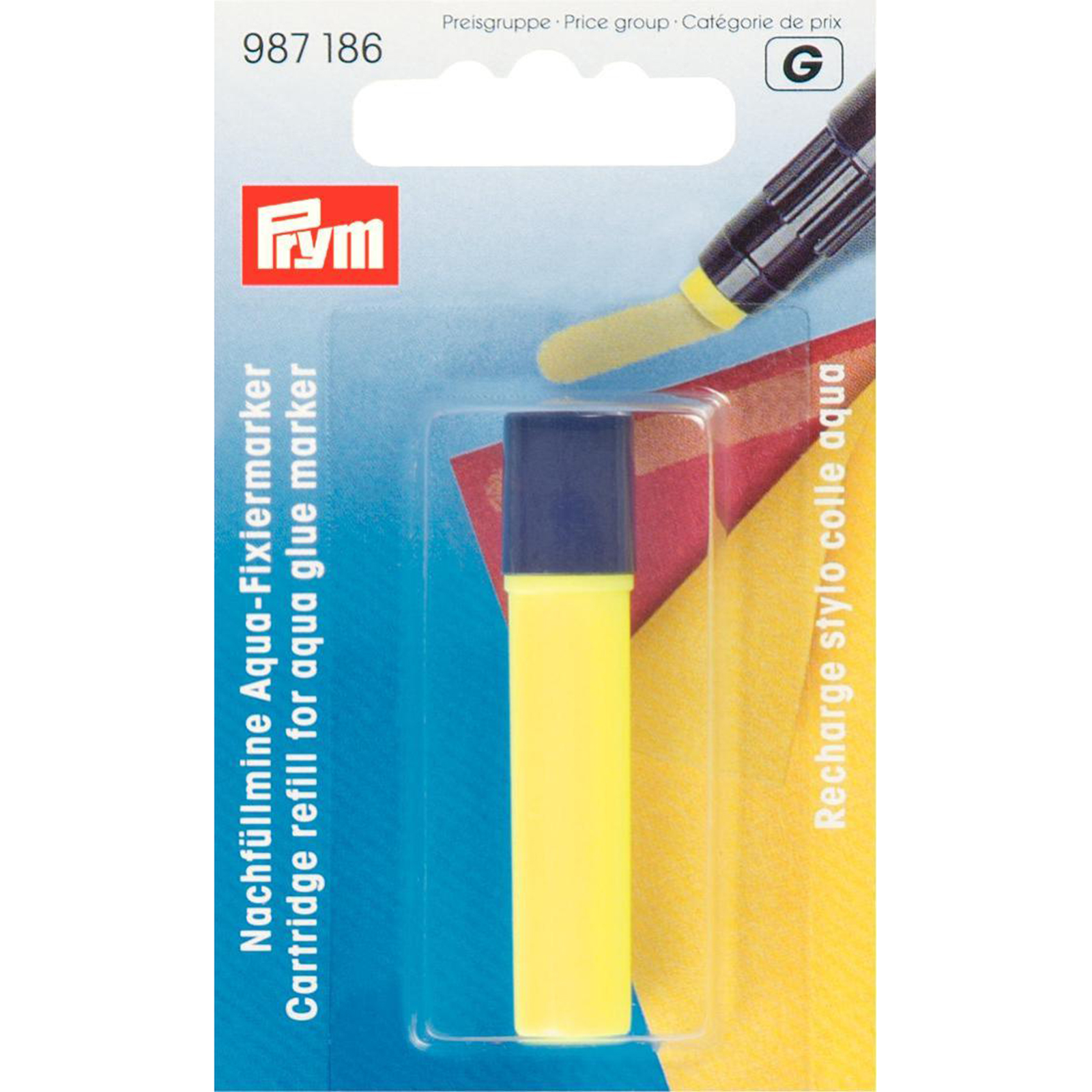 Prym 987186 Navulling voor aqua lijmmarkeerstift - Kaart