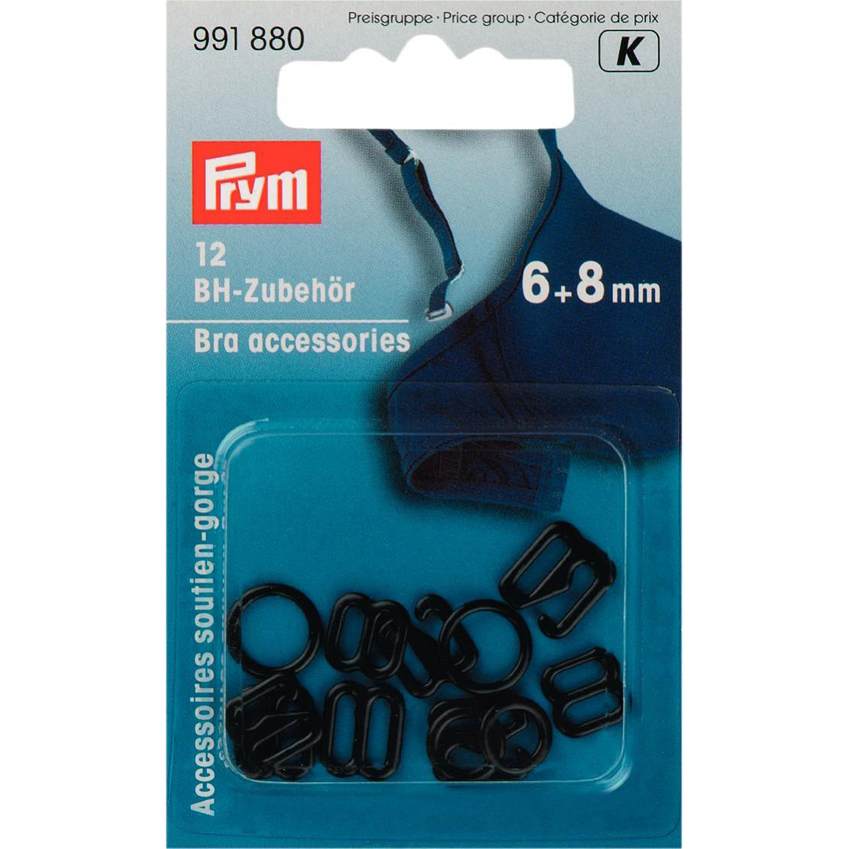 Prym 991880 BH-Accessoires metaal - Kaart