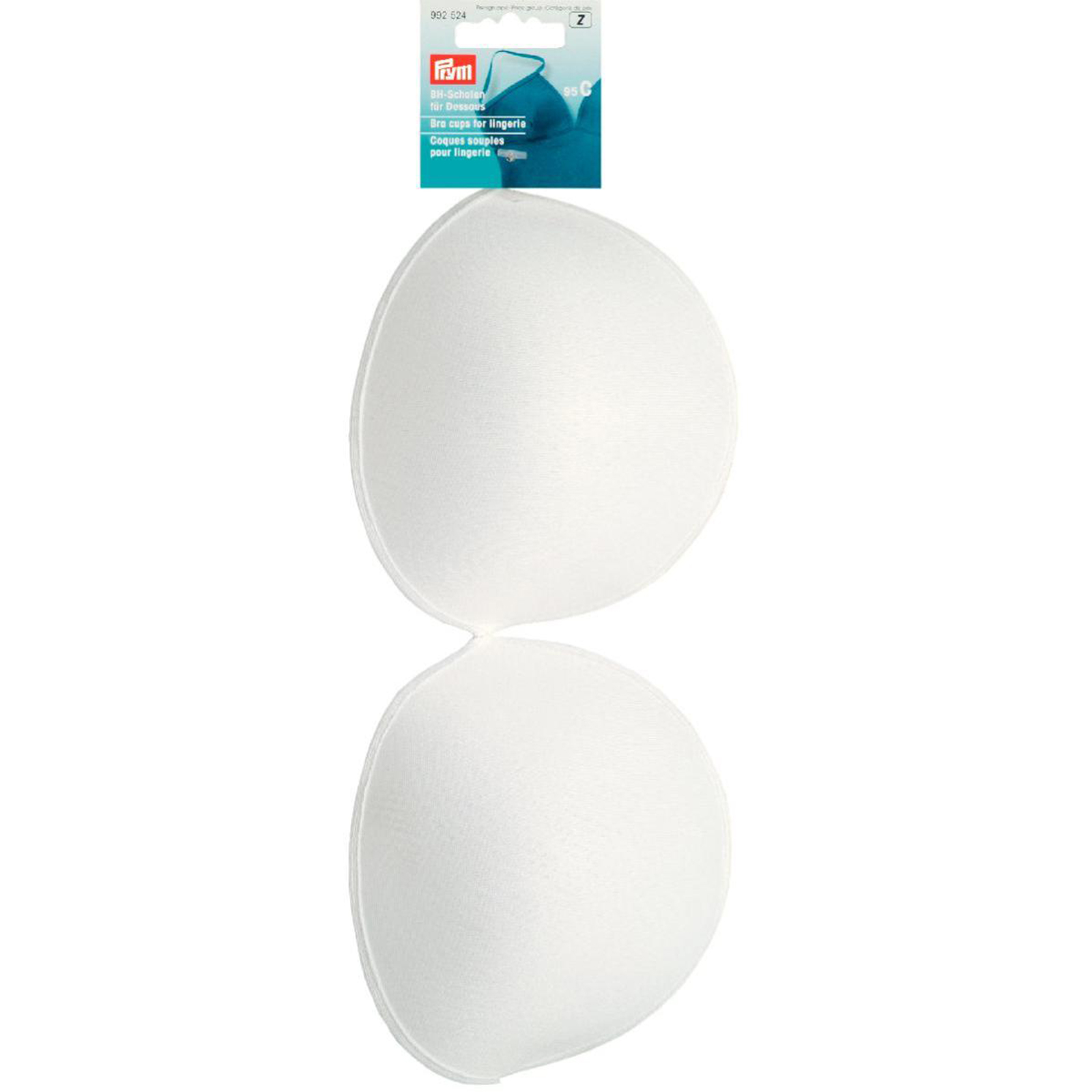 Prym 992524 BH-inlegcups voor lingerie C (95) wit - Kaart