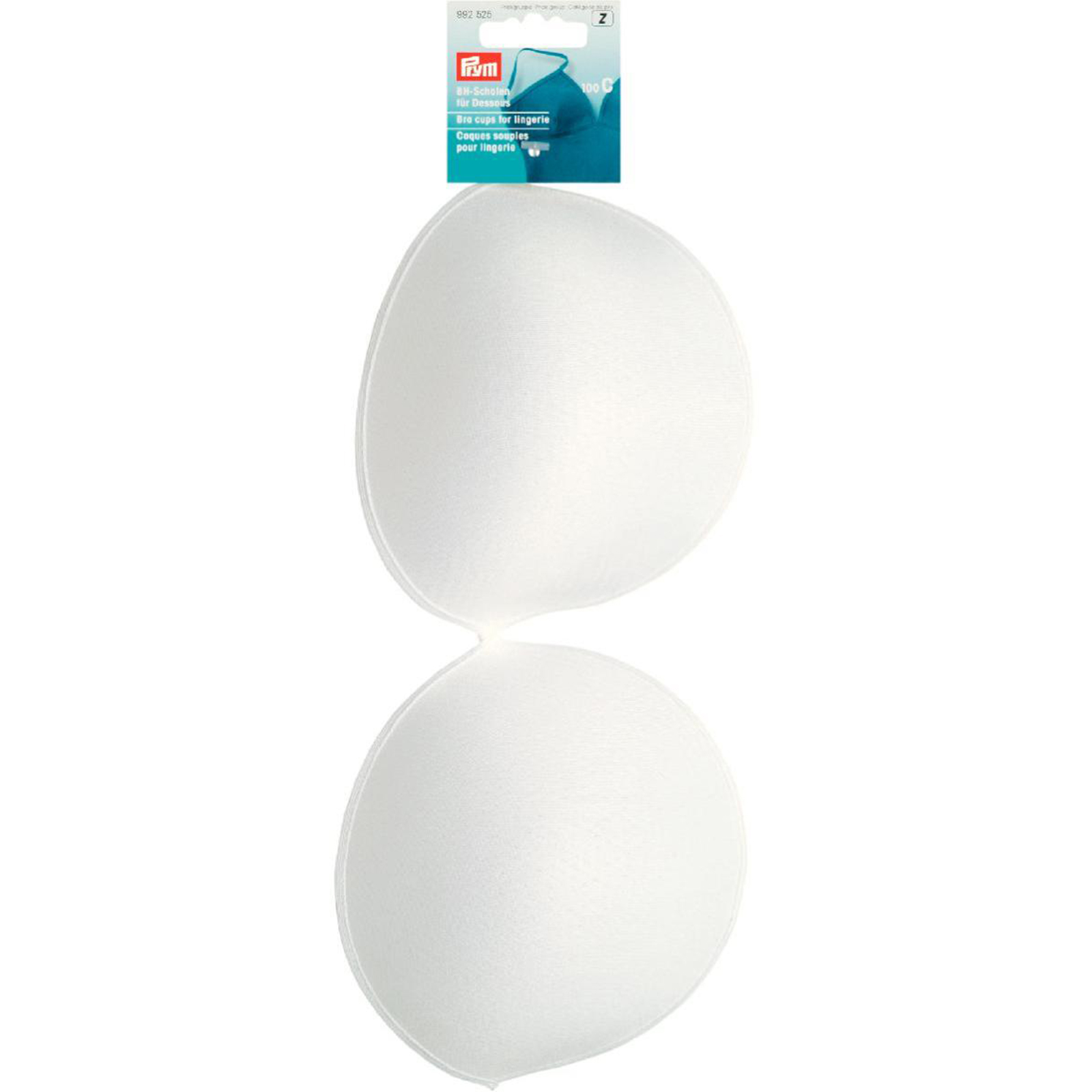Prym 992525 BH-inlegcups voor lingerie C (100) wit - Kaart