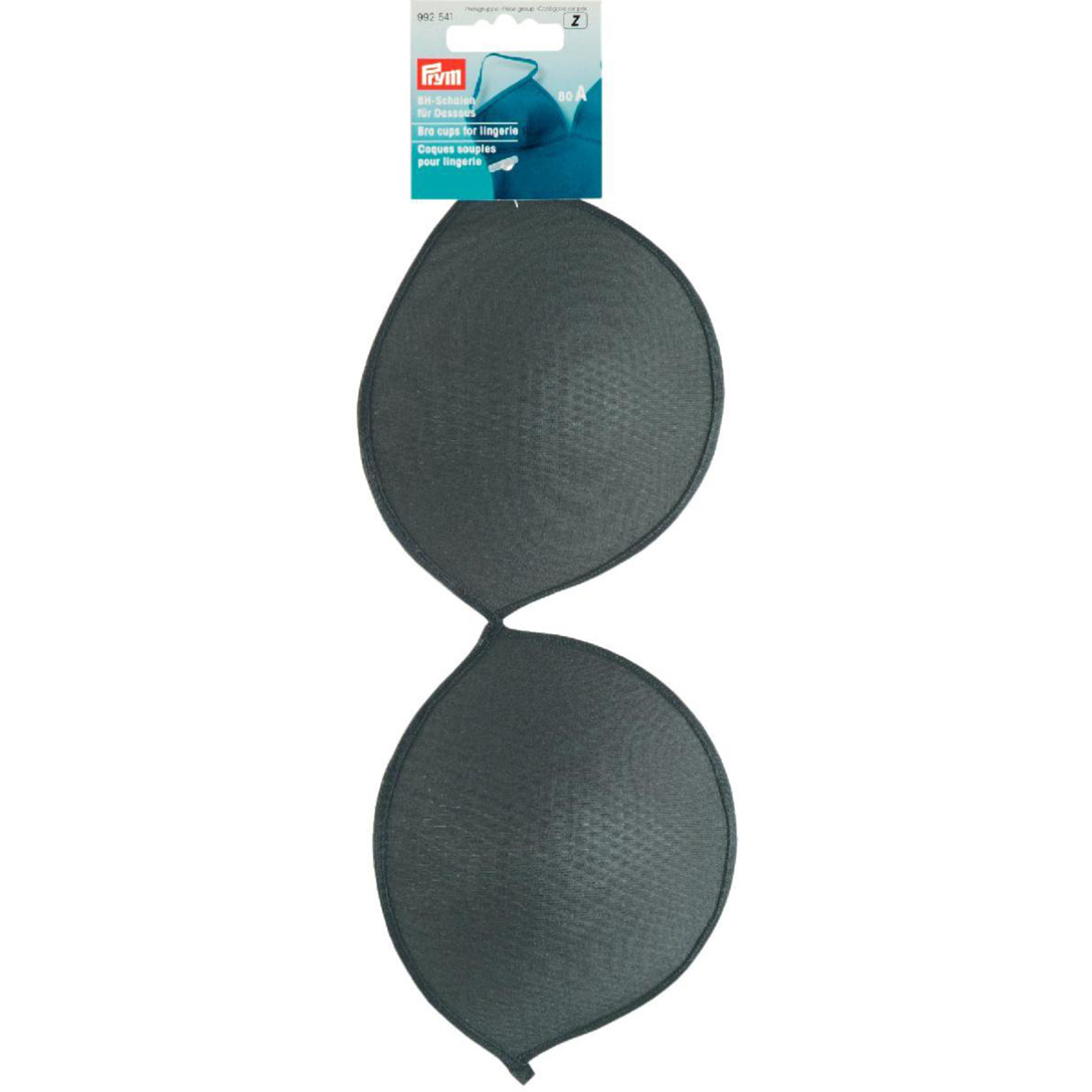 Prym 992541 BH-inlegcups voor lingerie A (80) zwart - Kaart