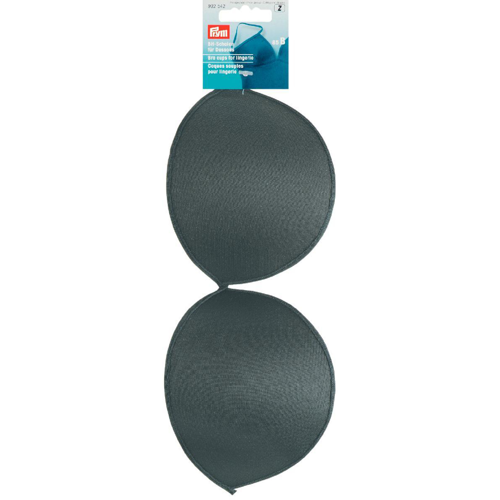 Prym 992542 BH-inlegcups voor lingerie B (85) zwart - Kaart