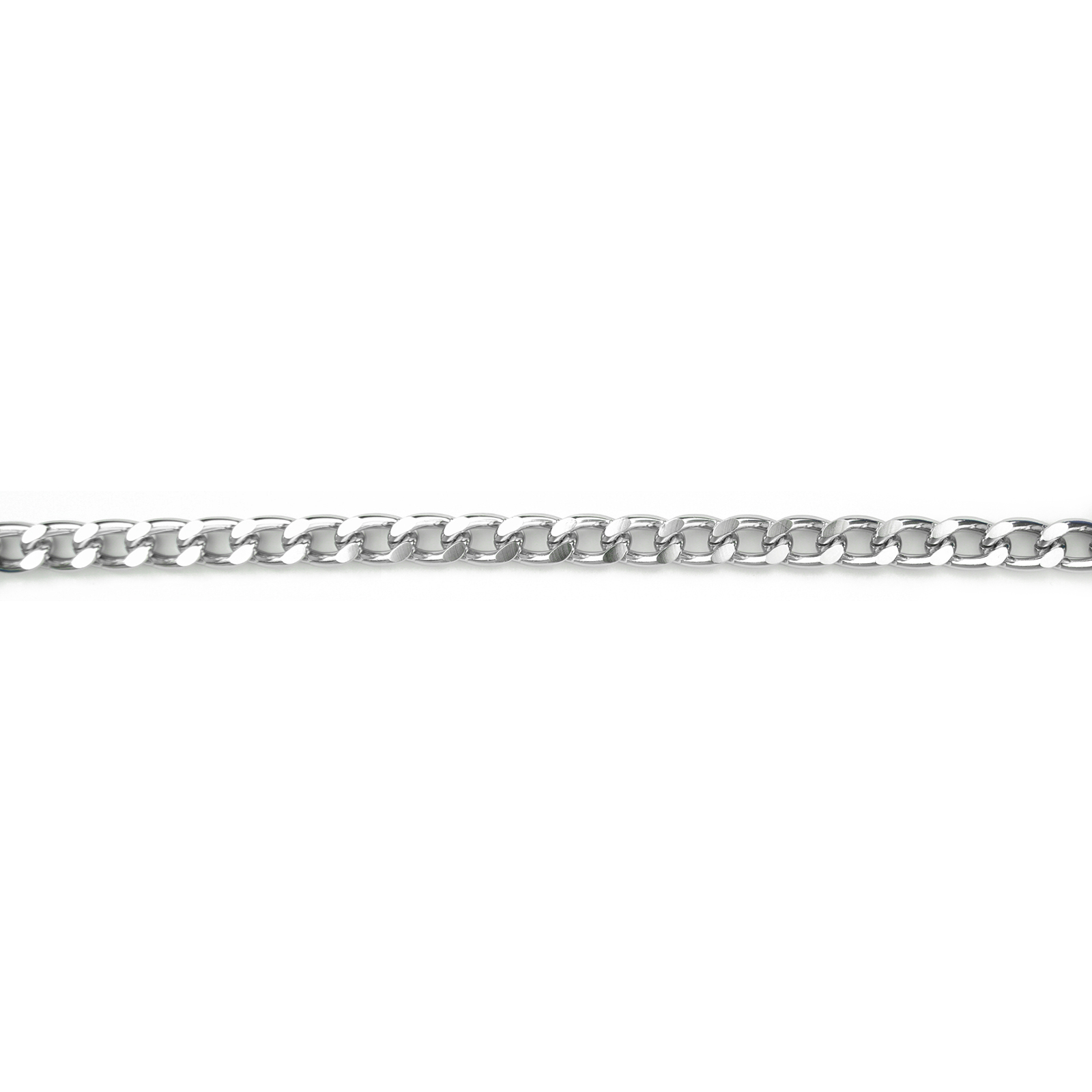 Restyle Ketting aluminium met schakels van 11mm breed en 16mm lang - Kleur 010