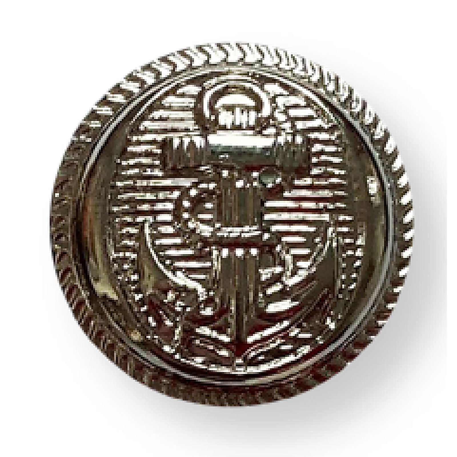 Restyle 007.345.24 Metalen knopen achtersteek 15 mm - Kleur 010