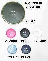 Restyle 007.44612.60 Fashion knopen 4 gaats - Kleur 729