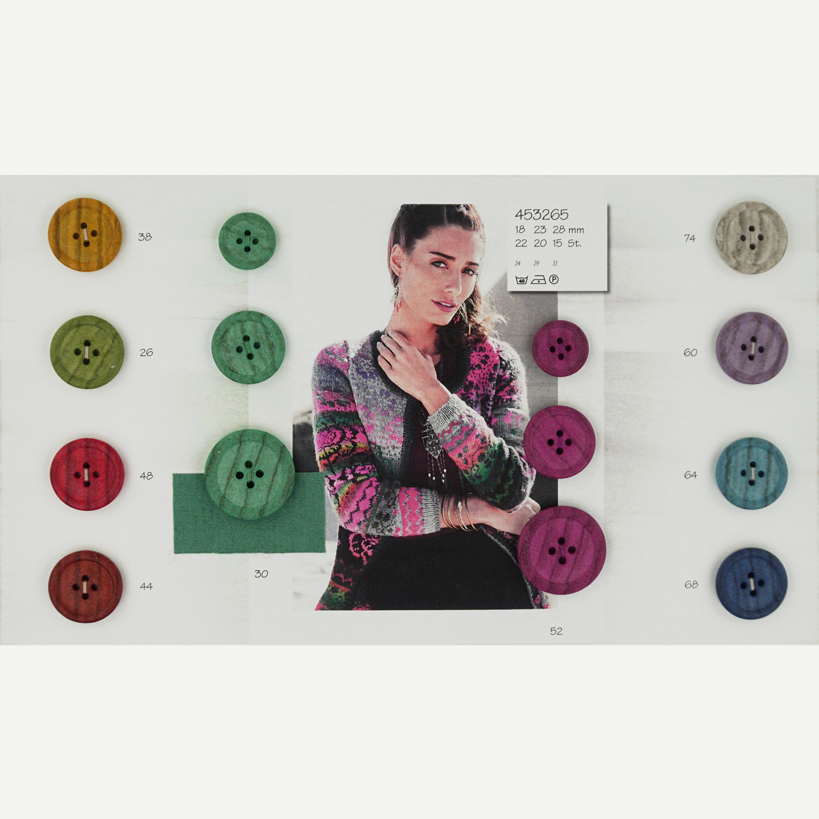 Restyle 007.453265.18 Knopen 18mm - Kleur 38