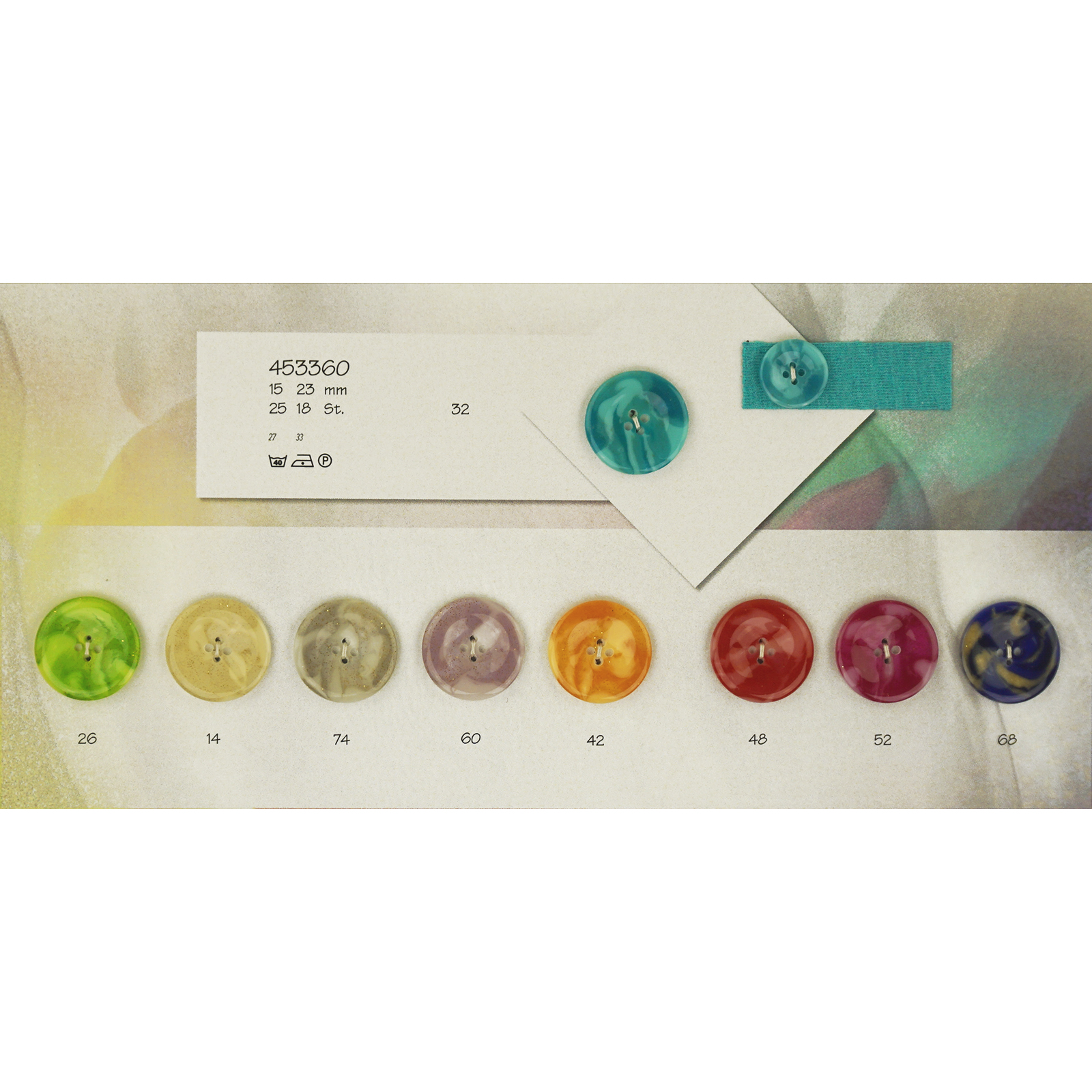 Restyle 007.453360.23 Knopen 23mm - Kleur 42