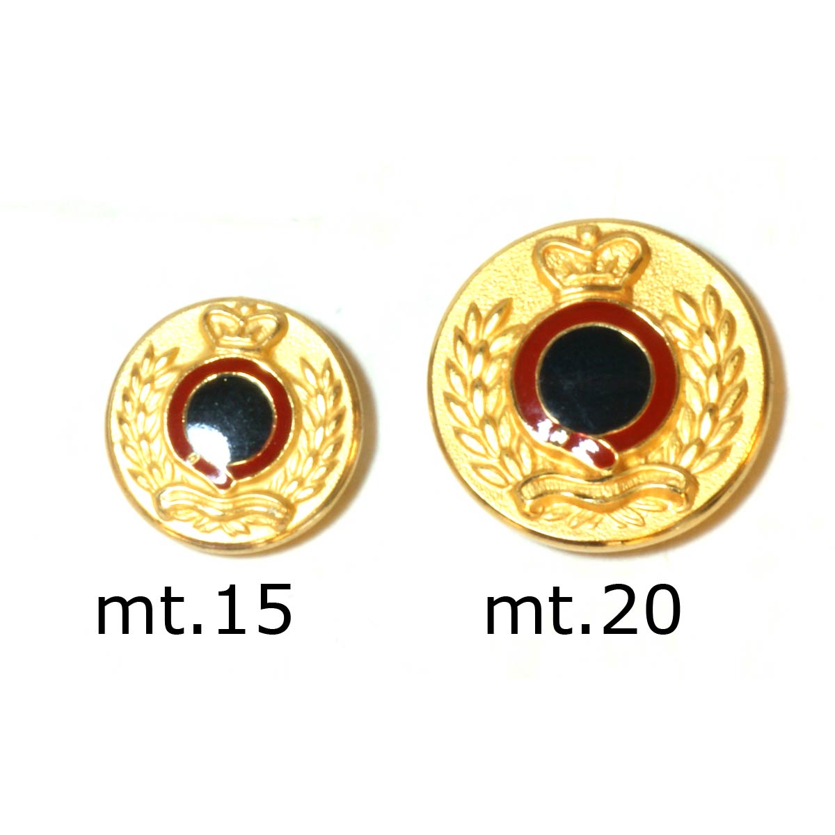 Restyle 007.80304.20 Metalen knopen achtersteek 20 mm - Kleur 040