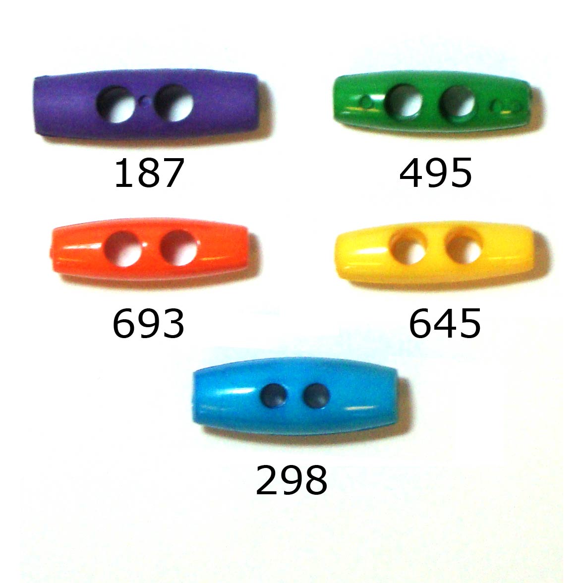 Restyle 007.80307.30 Houtje touwtje knopen 2 gaats 30 mm - Kleur 298