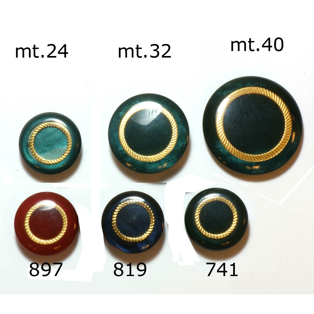 Restyle 007.81008.24 Fashion knopen achtersteek 15 mm - Kleur 741