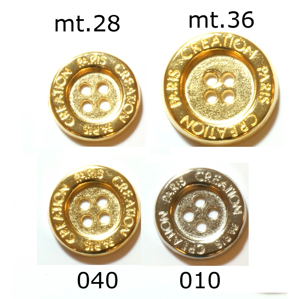 Restyle 007.81163.28 Metalen knopen 4 gaats 18 mm - Kleur 010