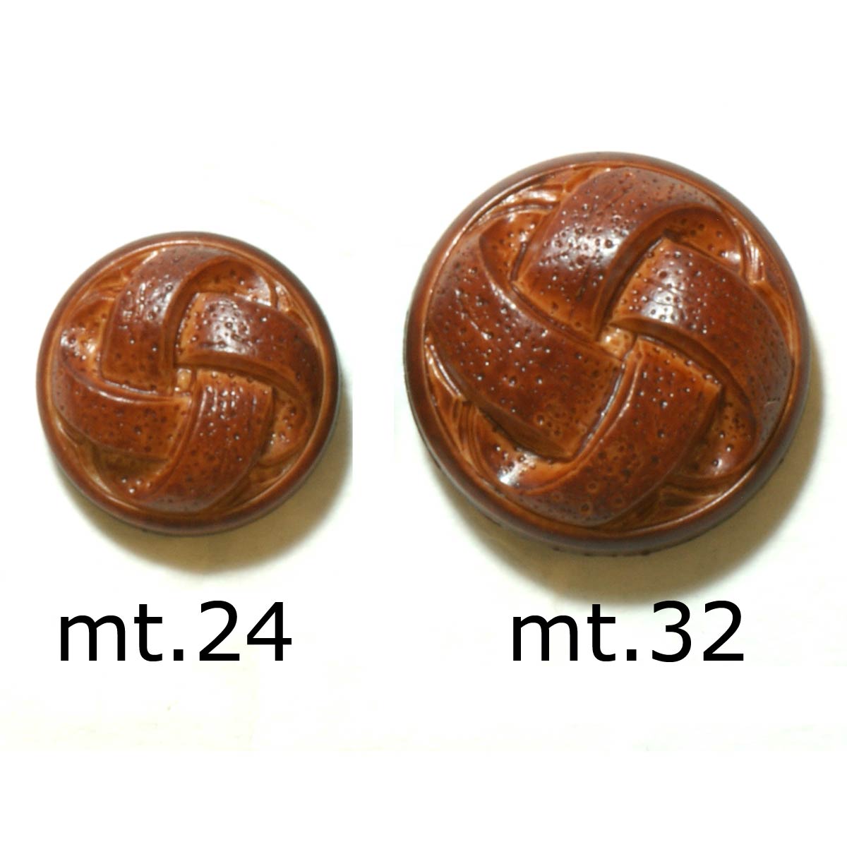 Restyle 007.81217.24 Kunststof knopen achtersteek 15 mm - Kleur 955