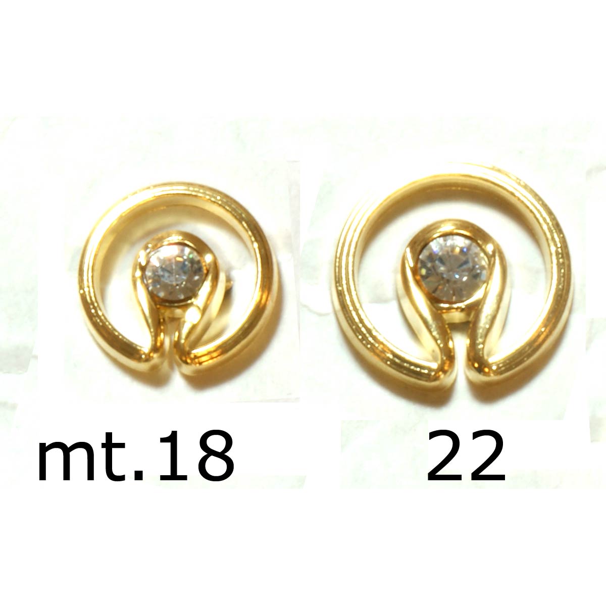 Restyle 007.81220.18 Metalen knopen achtersteek 10 mm - Kleur 040