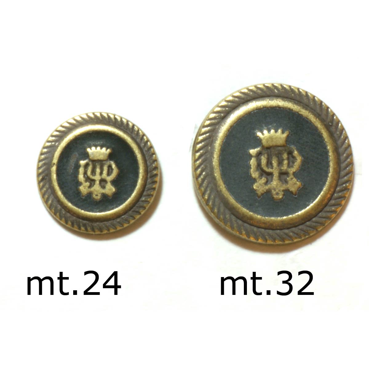 Restyle 007.81475.24 Metalen knopen achtersteek 15 mm - Kleur 050