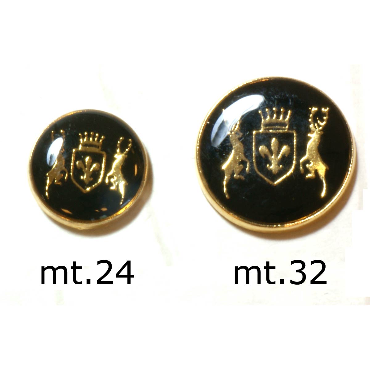 Restyle 007.81476.24 Metalen knopen achtersteek 15 mm - Kleur 000