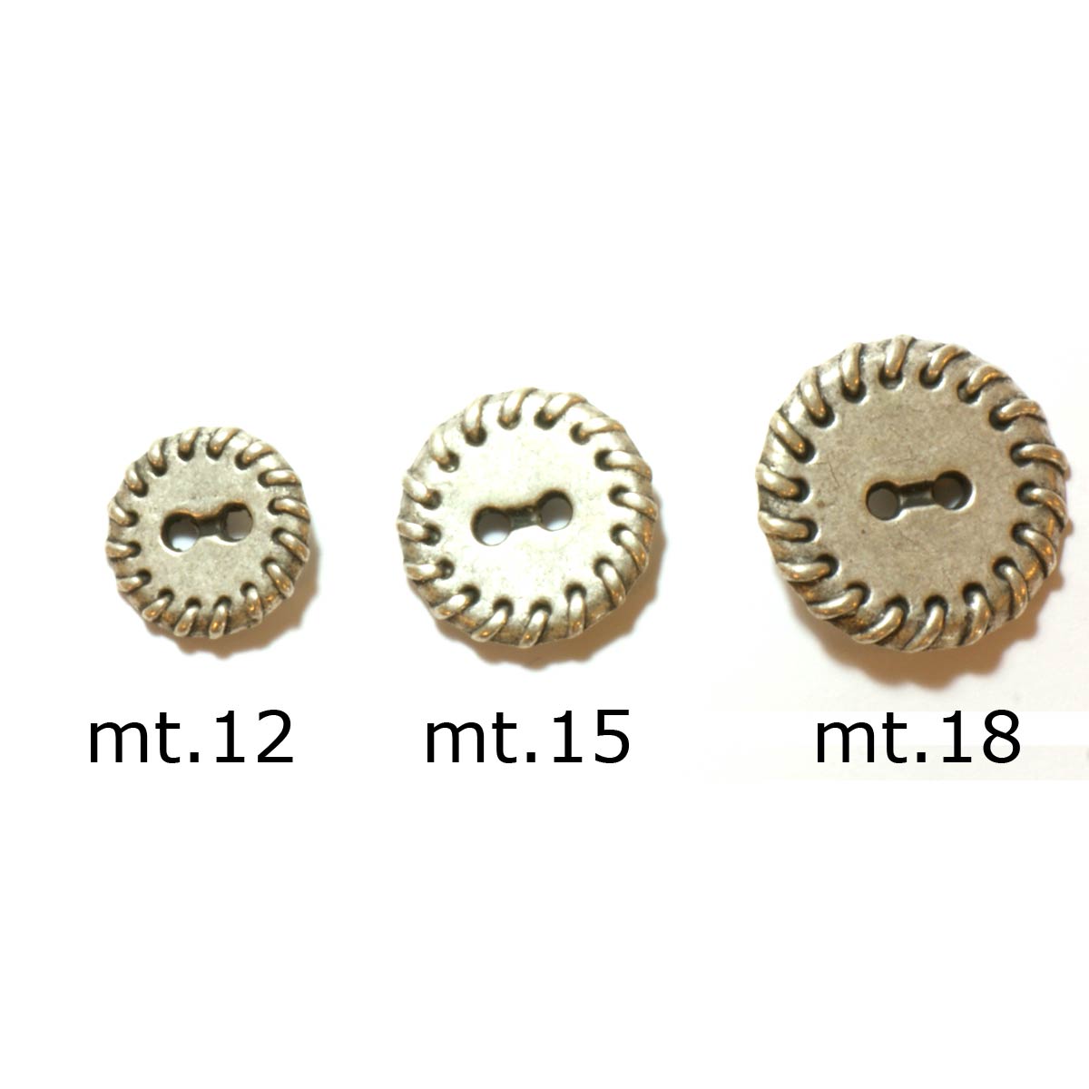 Restyle 007.81533.15 Metalen knopen 2 gaats 15 mm - Kleur 020