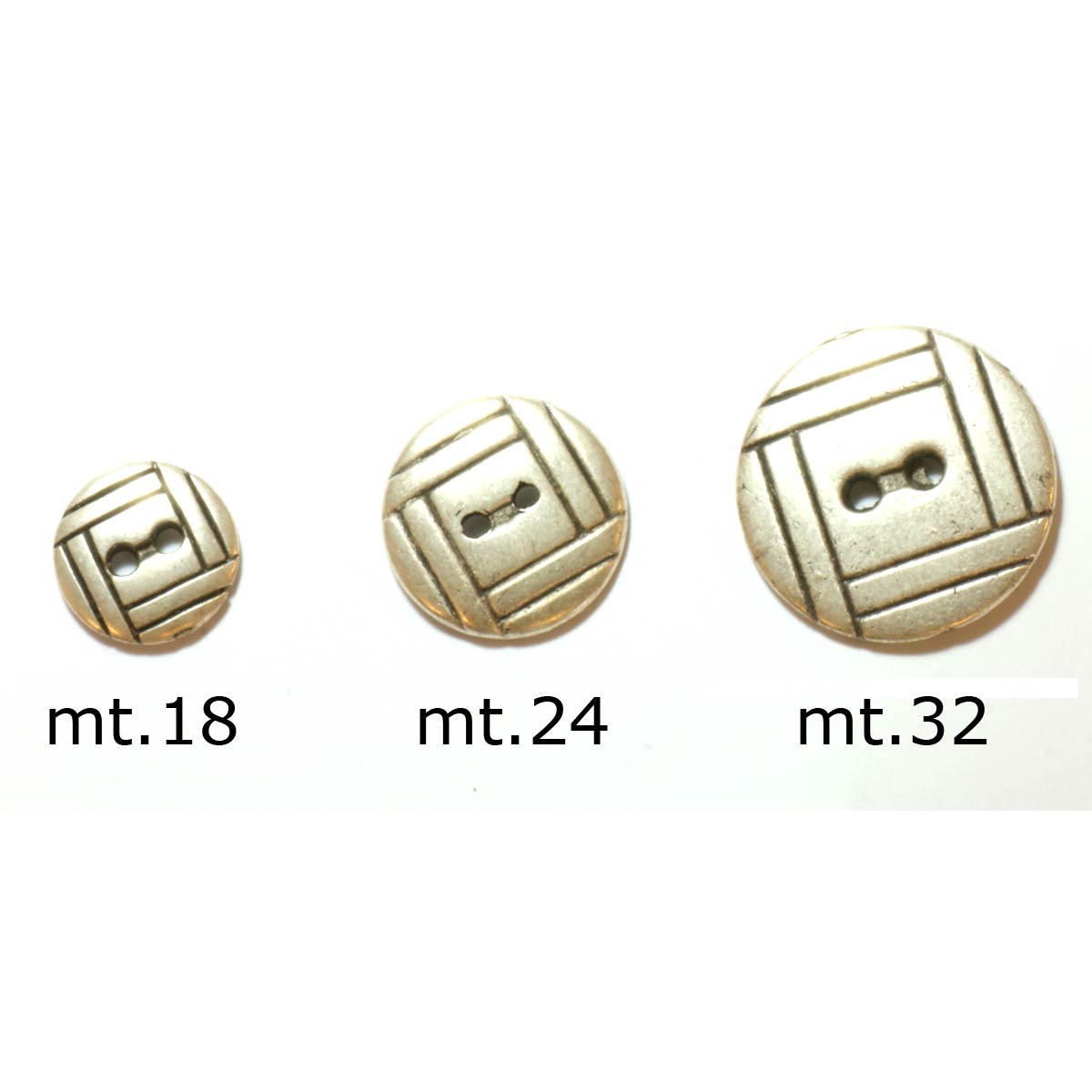 Restyle 007.81538.18 Metalen knopen 2 gaats 10 mm - Kleur 020