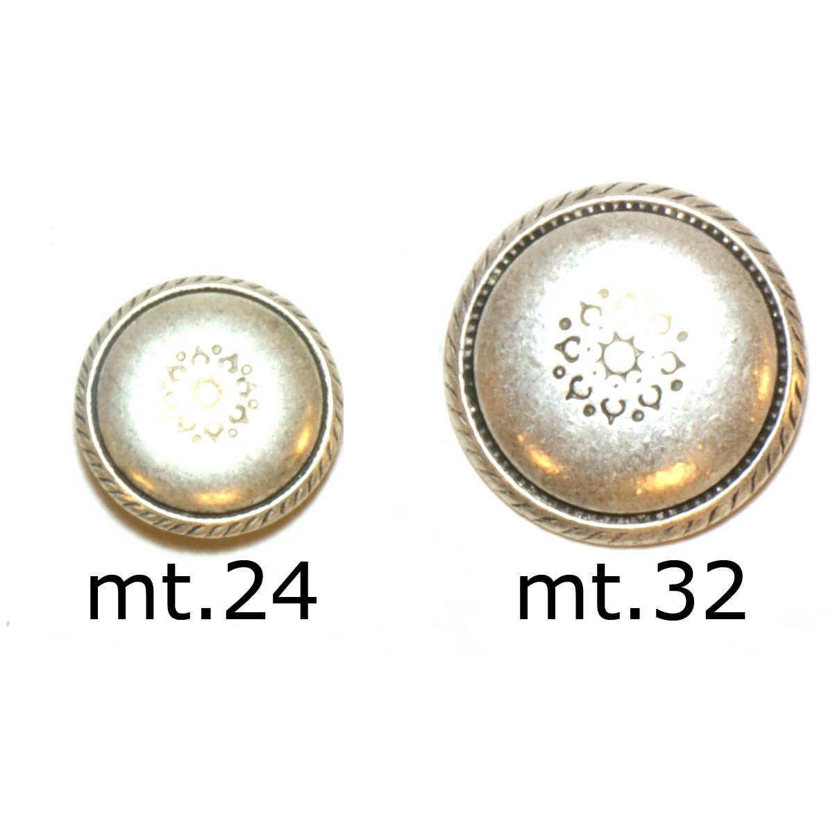 Restyle 007.81539.32 Metalen knopen achtersteek 20 mm - Kleur 020