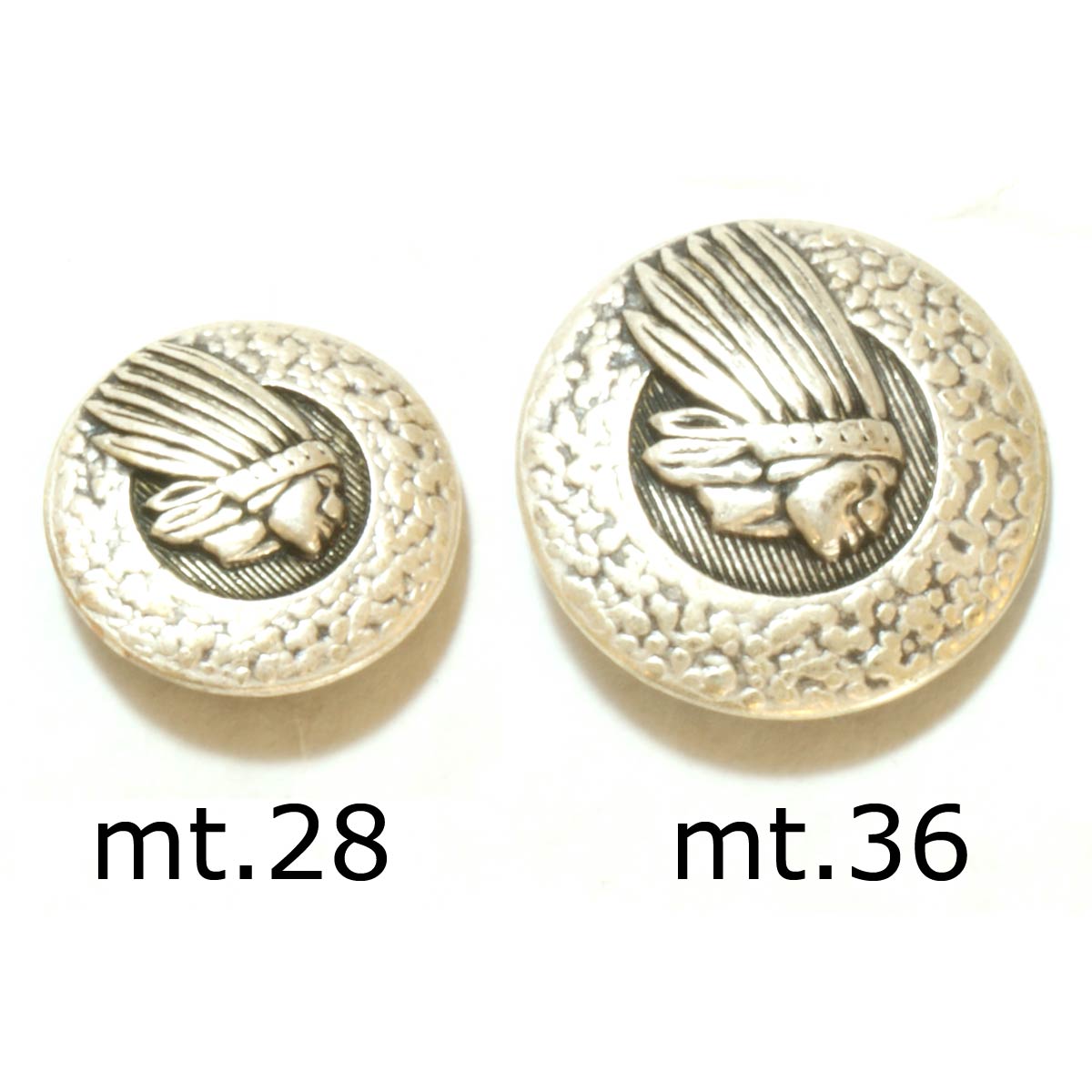 Restyle 007.81547.36 Metalen knopen achtersteek 22 mm - Kleur 020