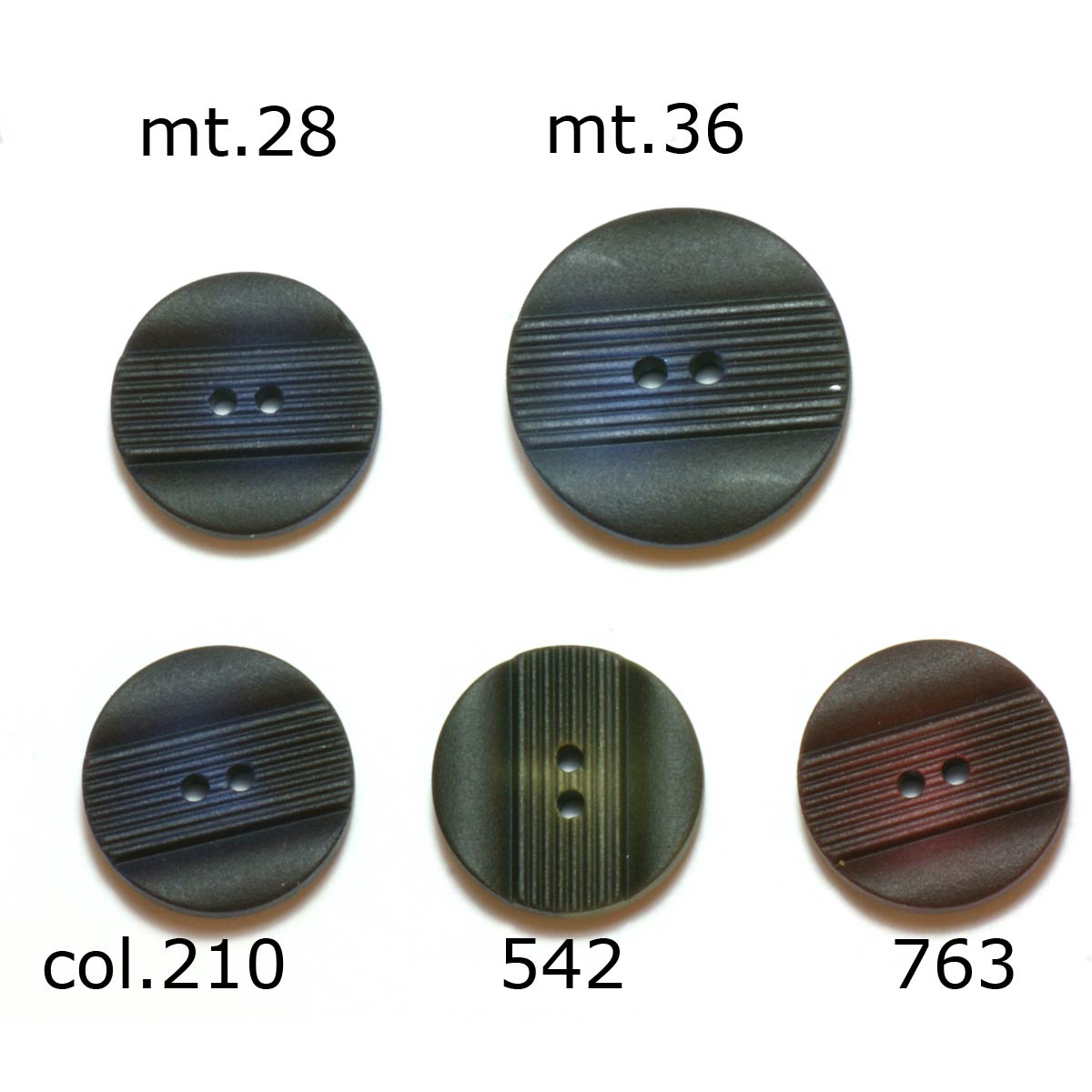 Restyle 007.81717.36 Knopen 2 gaats 22 mm - Kleur 542