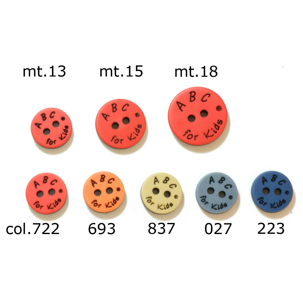 Restyle 007.81982.15 Knopen 15mm - Kleur 027