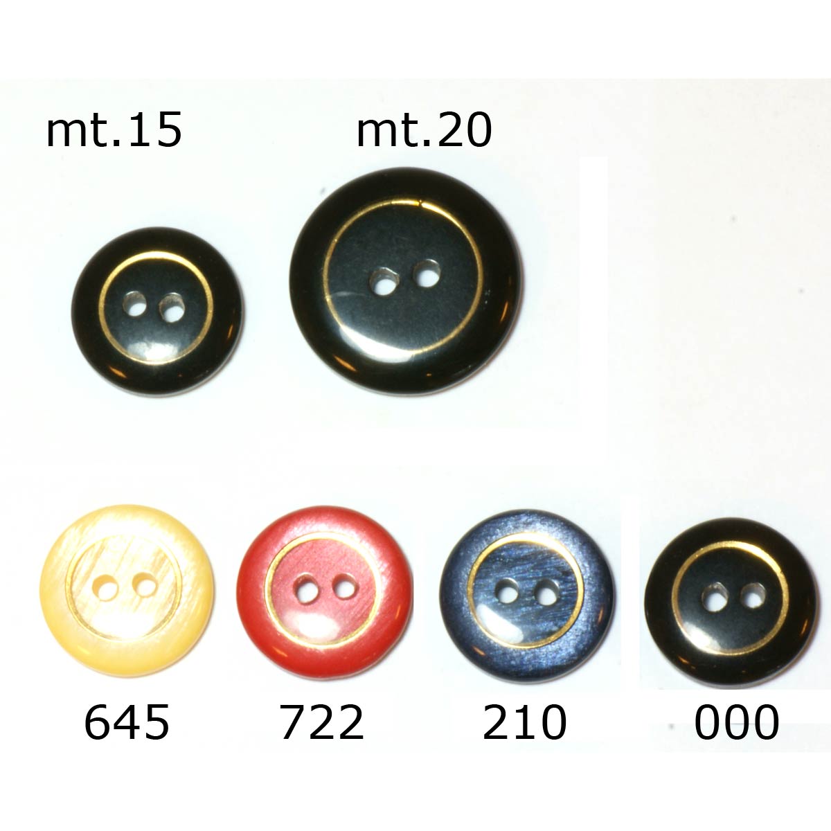 Restyle 007.82017.15 Knopen 15mm - Kleur 000