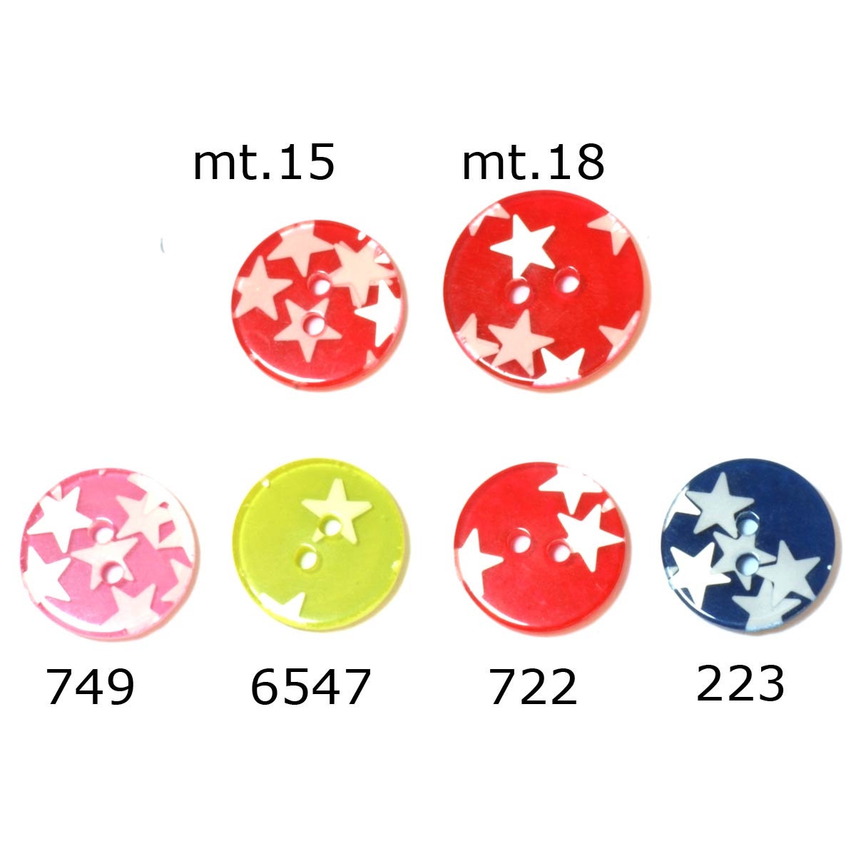 Restyle 007.83038.18 Fashion knopen 2 gaats 18 mm - Kleur 223